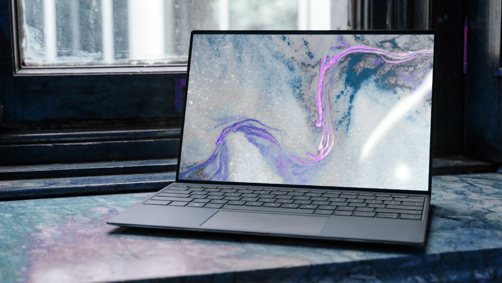 Laptop ready for software setup